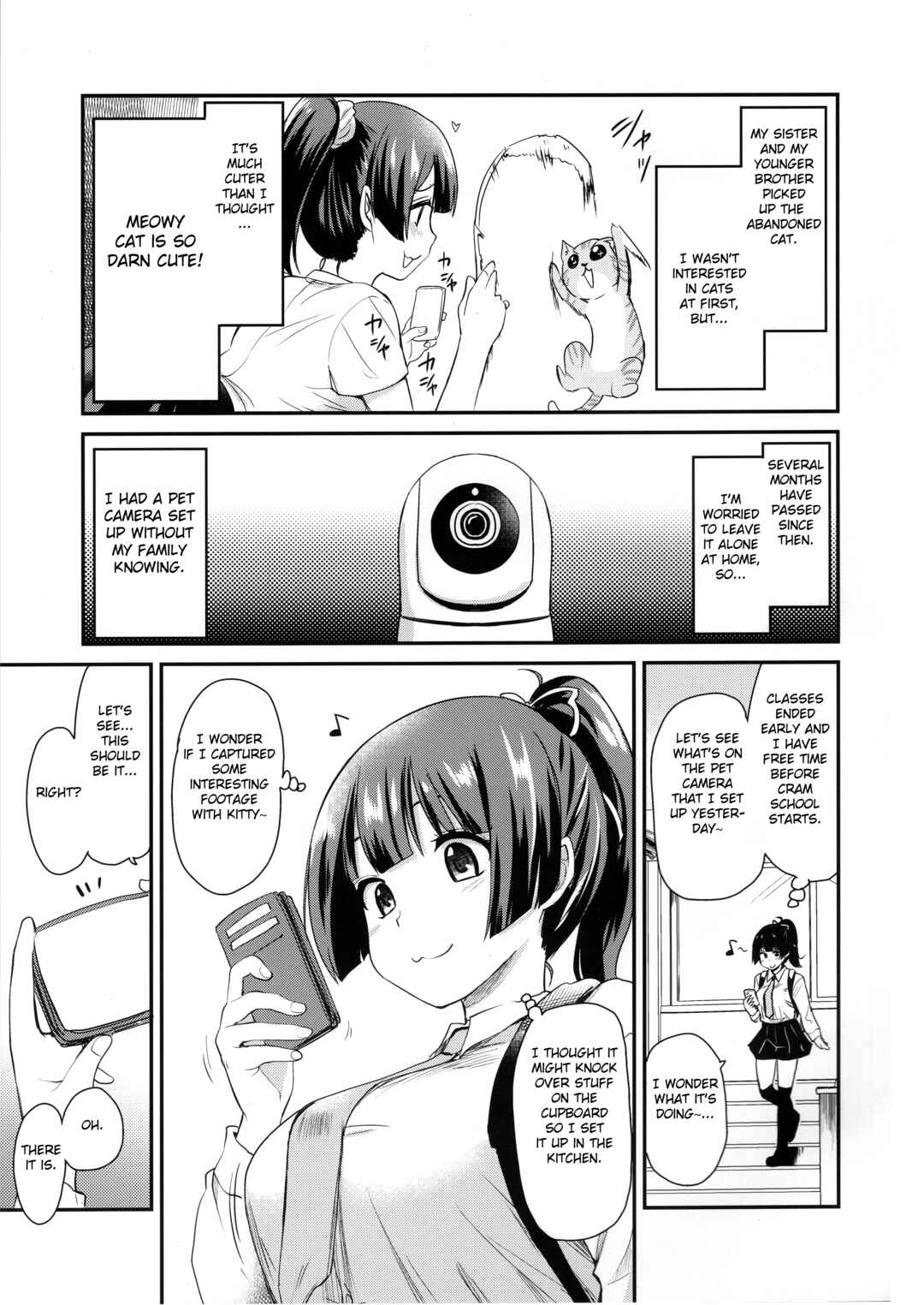 Page 4 Chapter Unknown_b08a Pet Mimamori Camera ni Ane to Otouto no Sex ga Utsutteta.