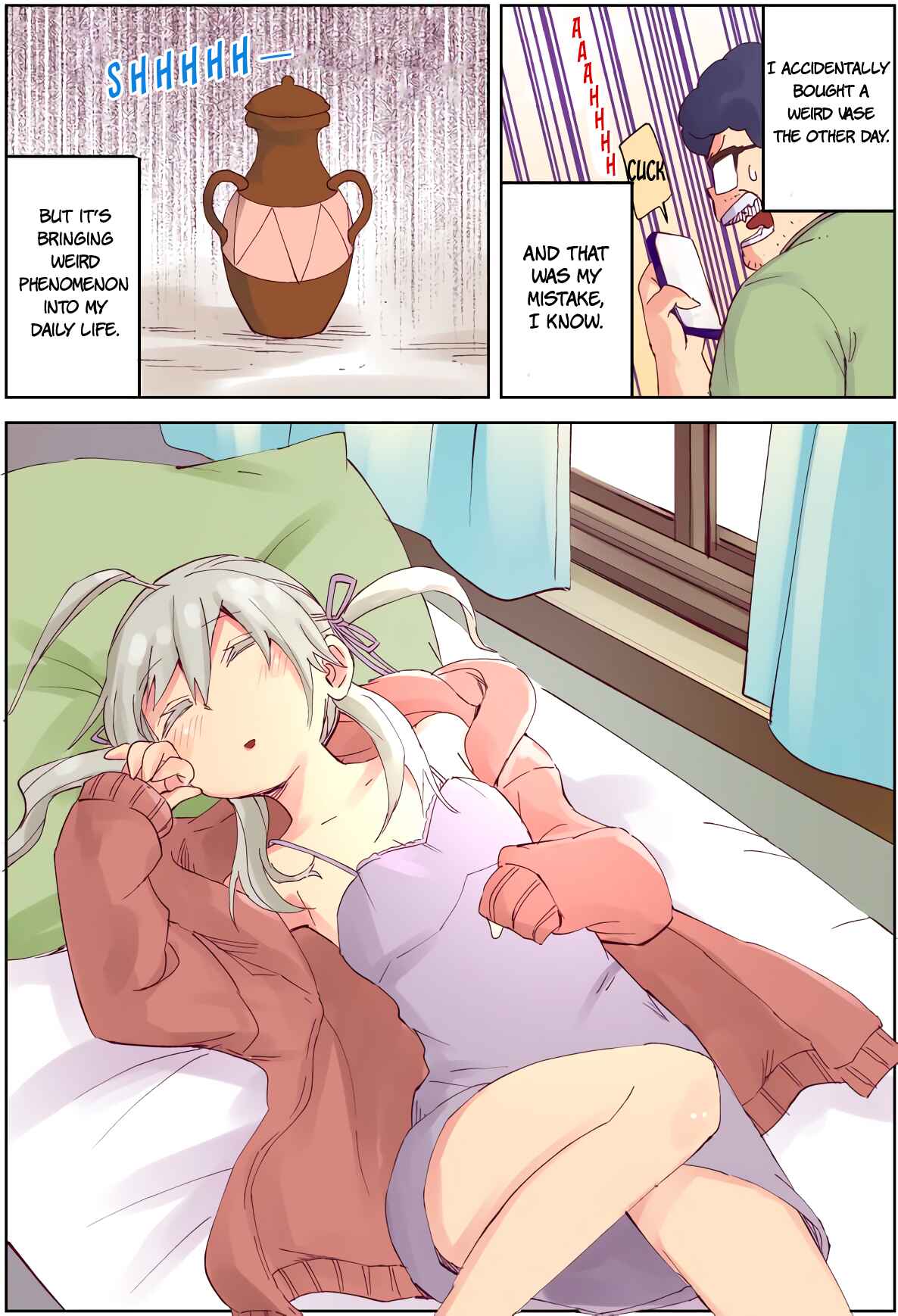 Page 1 Chapter 2 Ayashii Tsubo Kattara, Naka kara Bishoujo ga Detekita Hanashi