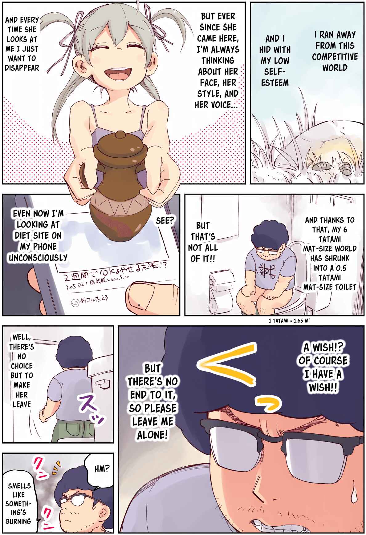Page 1 Chapter 3 Ayashii Tsubo Kattara, Naka kara Bishoujo ga Detekita Hanashi