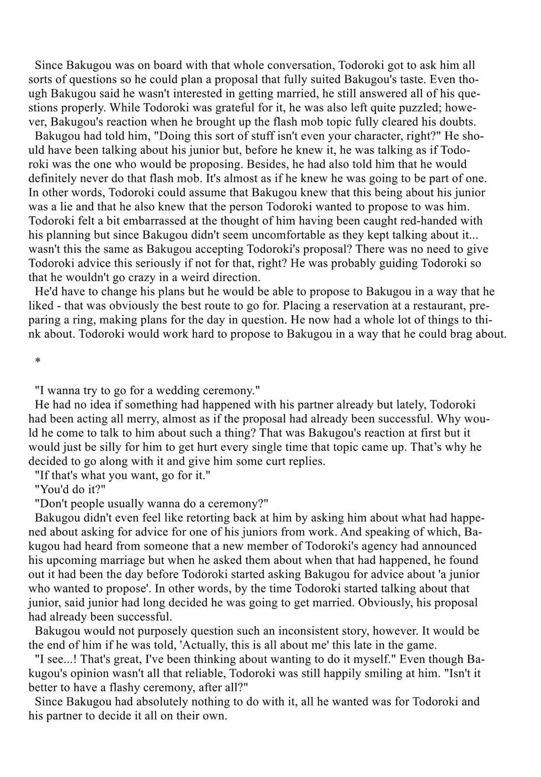 Page 10 Chapter 8 Cheers! - Shouto x Katsuki Marriage Anthology