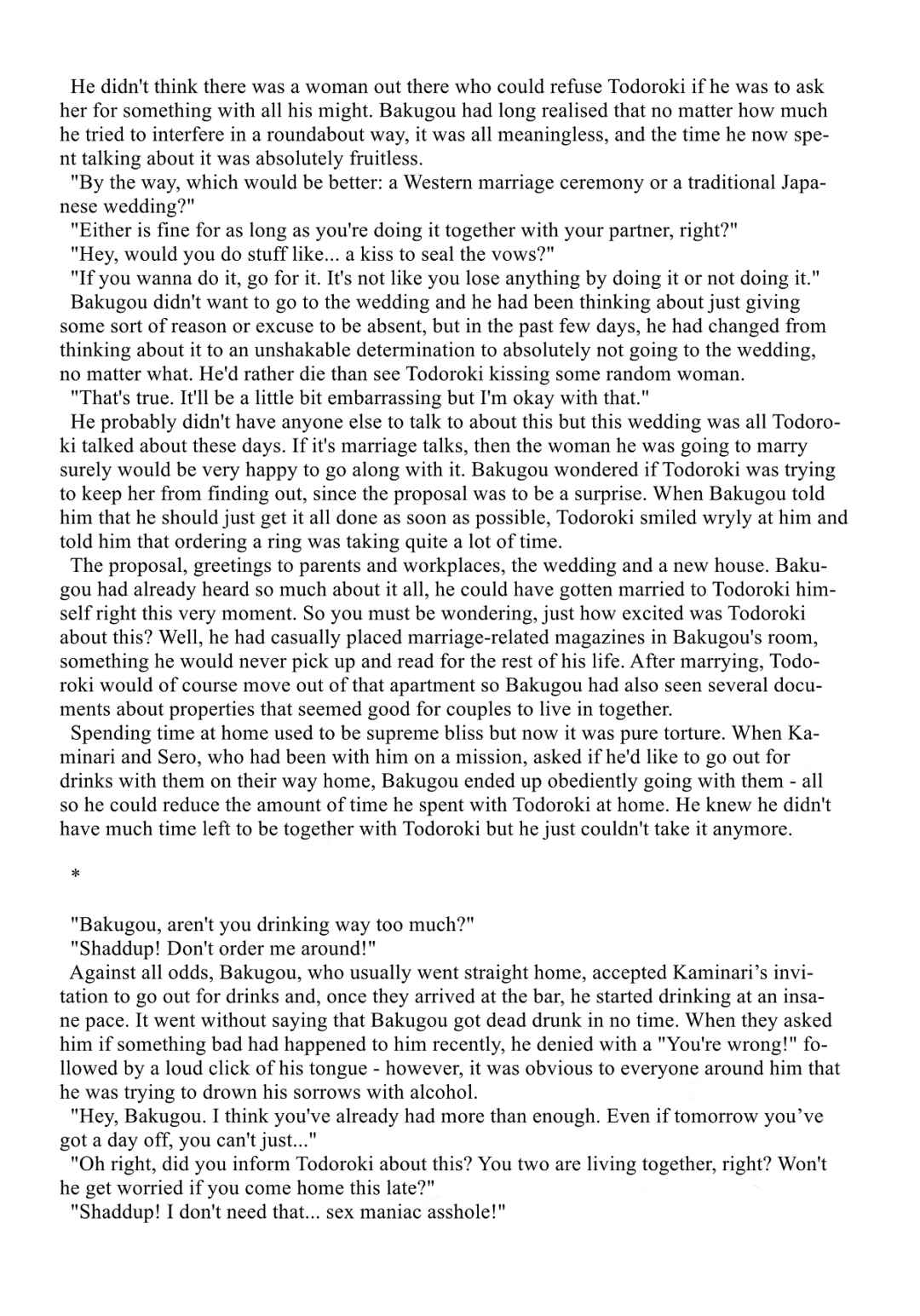 Page 11 Chapter 8 Cheers! - Shouto x Katsuki Marriage Anthology