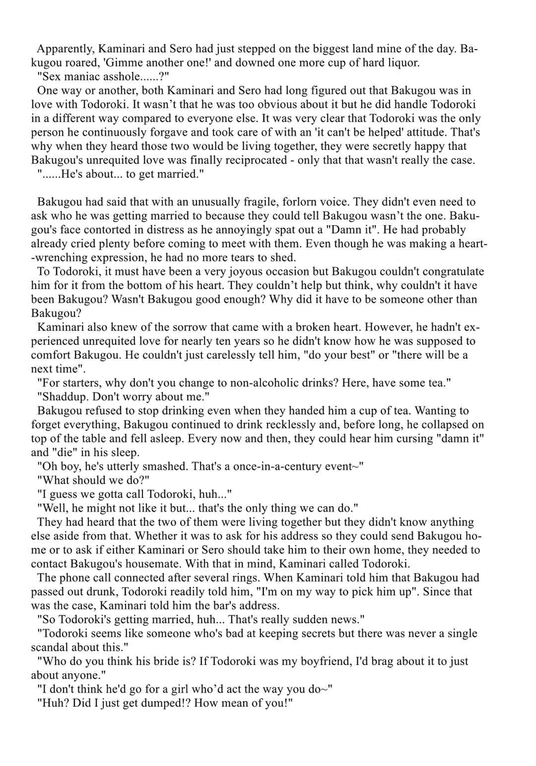 Page 12 Chapter 8 Cheers! - Shouto x Katsuki Marriage Anthology
