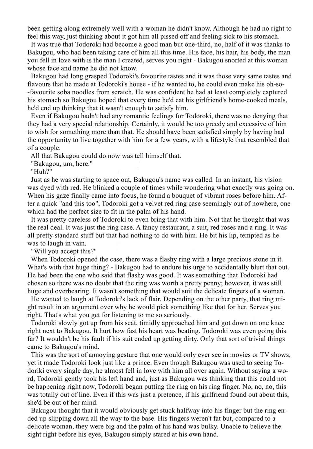 Page 15 Chapter 8 Cheers! - Shouto x Katsuki Marriage Anthology