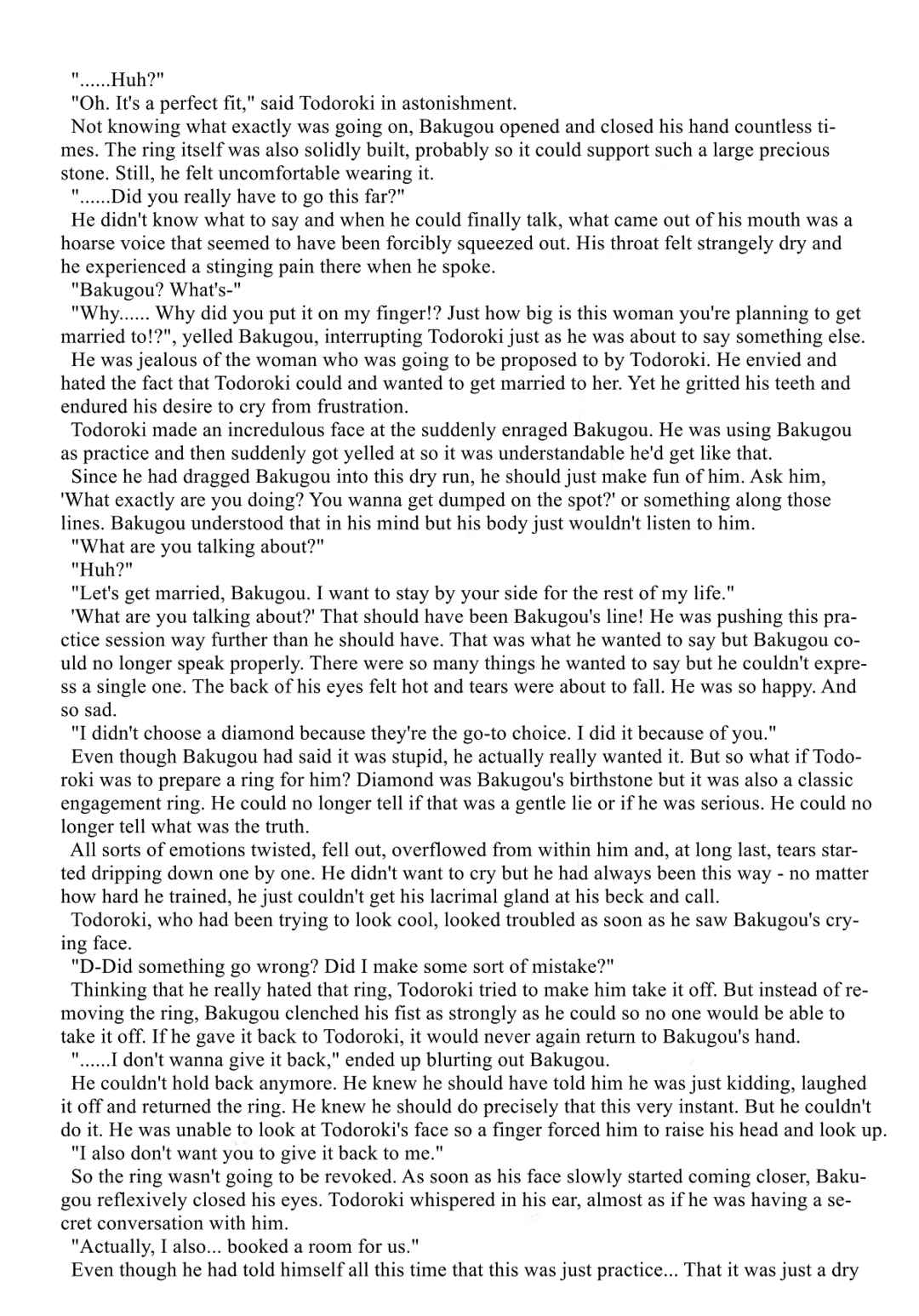 Page 16 Chapter 8 Cheers! - Shouto x Katsuki Marriage Anthology
