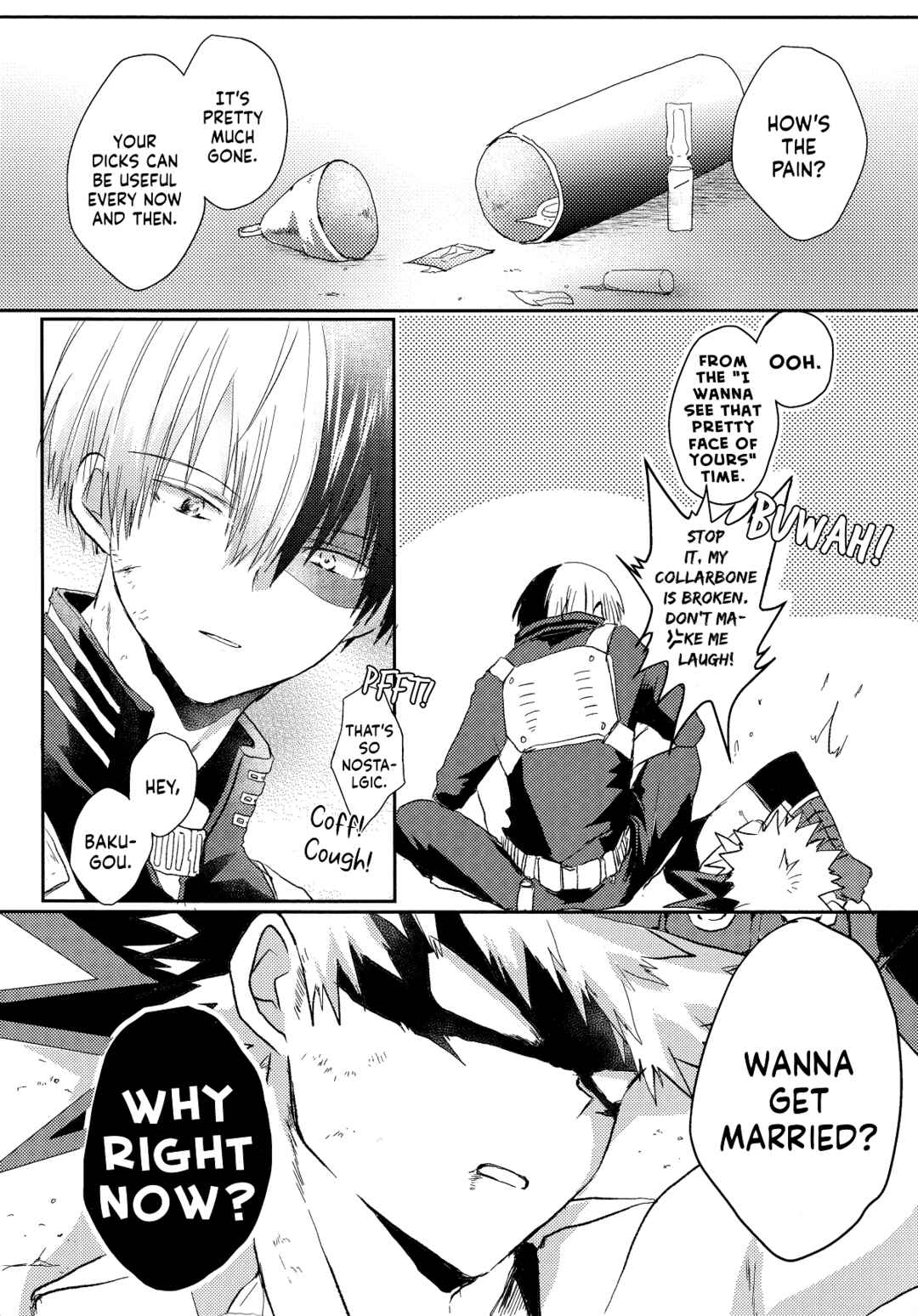 Page 3 Chapter 5 Cheers! - Shouto x Katsuki Marriage Anthology