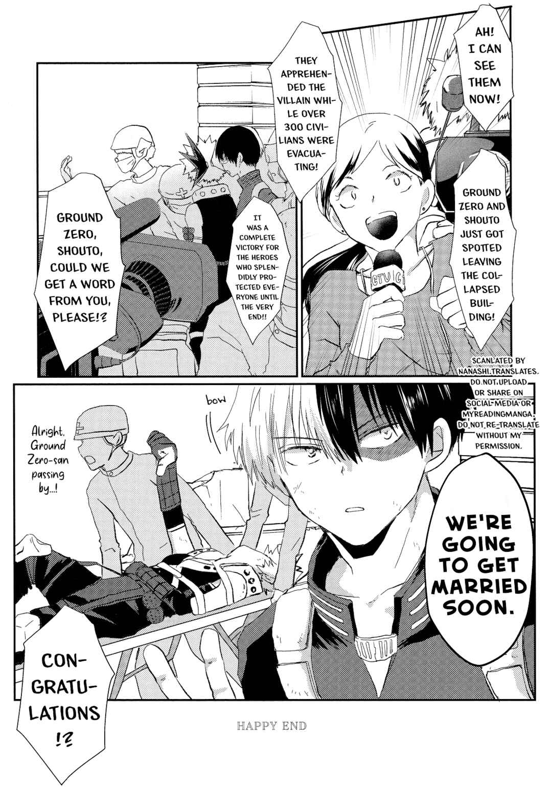 Page 6 Chapter 5 Cheers! - Shouto x Katsuki Marriage Anthology