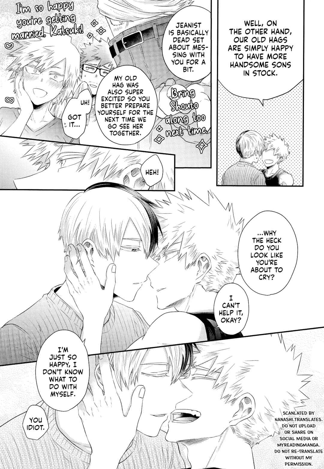 Page 10 Chapter 6 Cheers! - Shouto x Katsuki Marriage Anthology