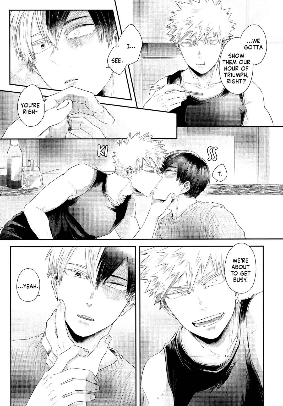 Page 14 Chapter 6 Cheers! - Shouto x Katsuki Marriage Anthology