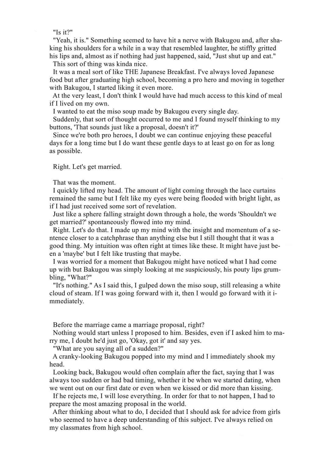 Page 3 Chapter 14 Cheers! - Shouto x Katsuki Marriage Anthology