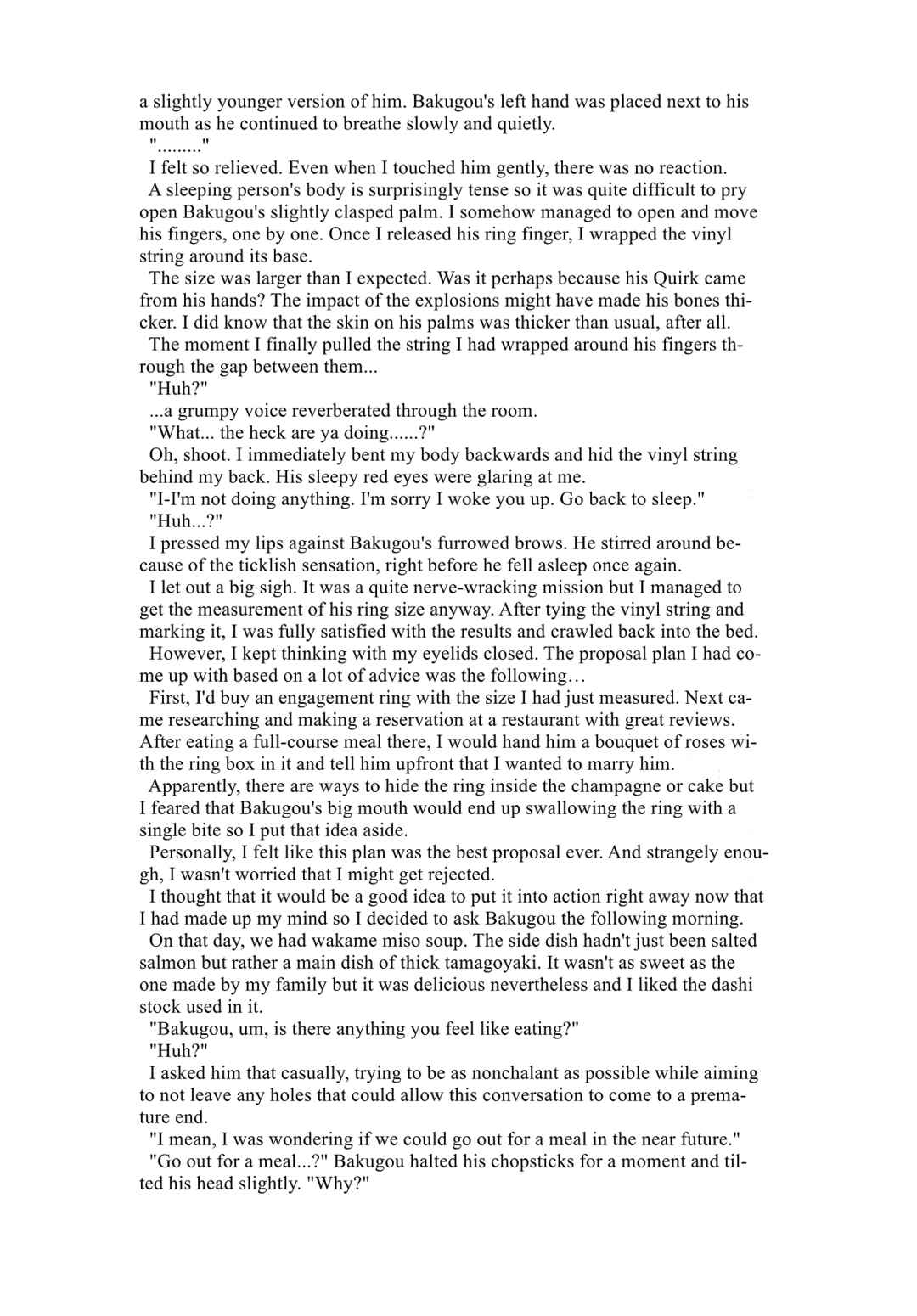 Page 6 Chapter 14 Cheers! - Shouto x Katsuki Marriage Anthology