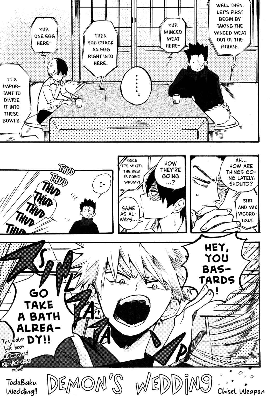 Page 2 Chapter 21 Cheers! - Shouto x Katsuki Marriage Anthology