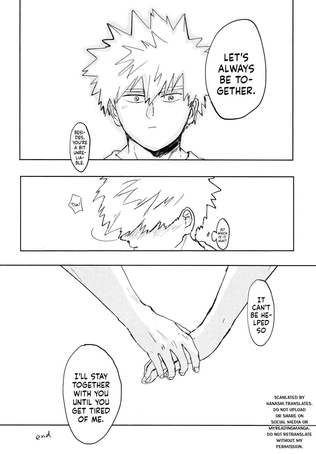 Page 7 Chapter 16 Cheers! - Shouto x Katsuki Marriage Anthology