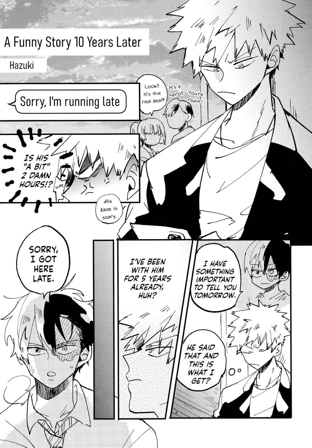 Page 2 Chapter 7 Cheers! - Shouto x Katsuki Marriage Anthology