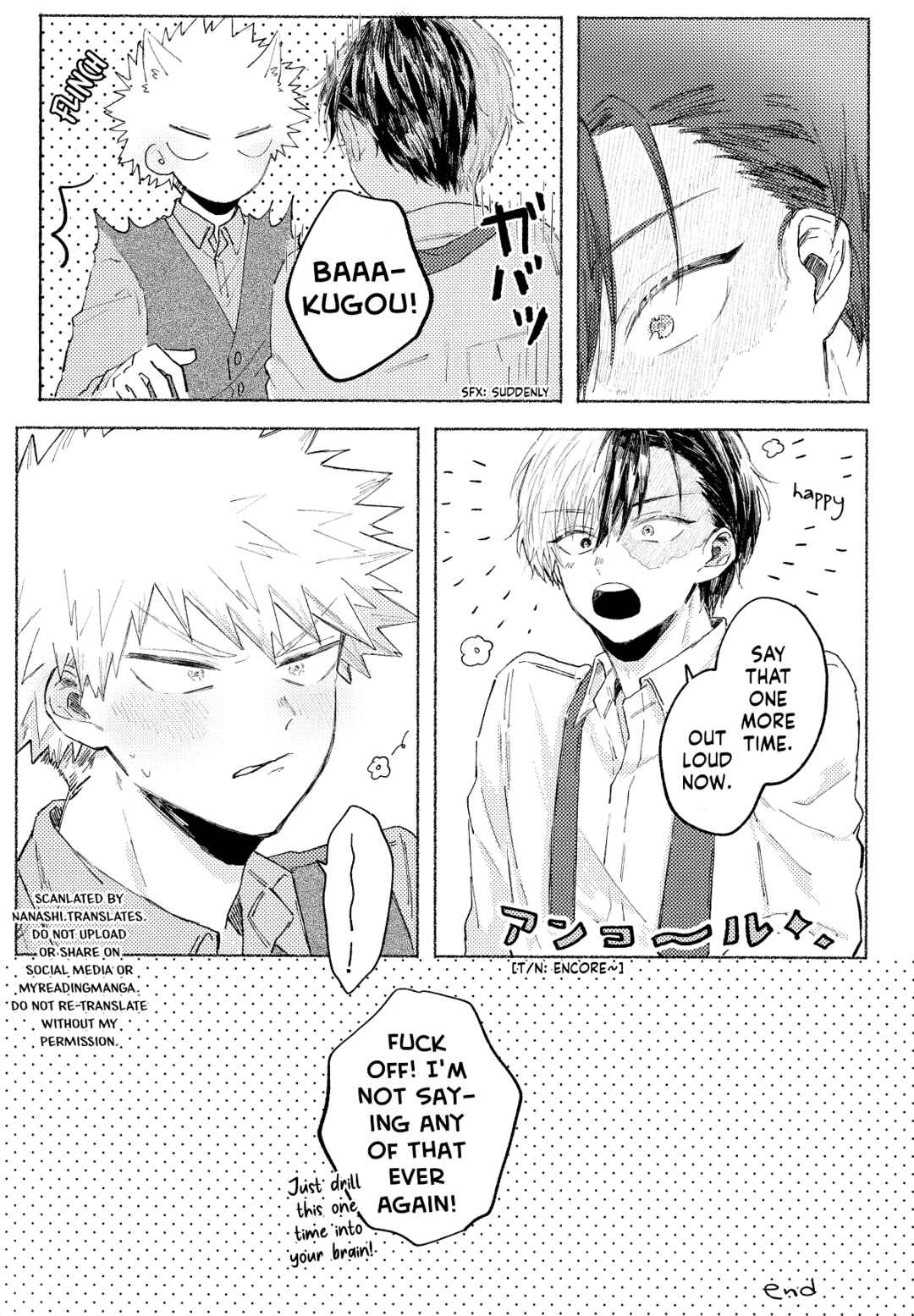 Page 10 Chapter 13 Cheers! - Shouto x Katsuki Marriage Anthology