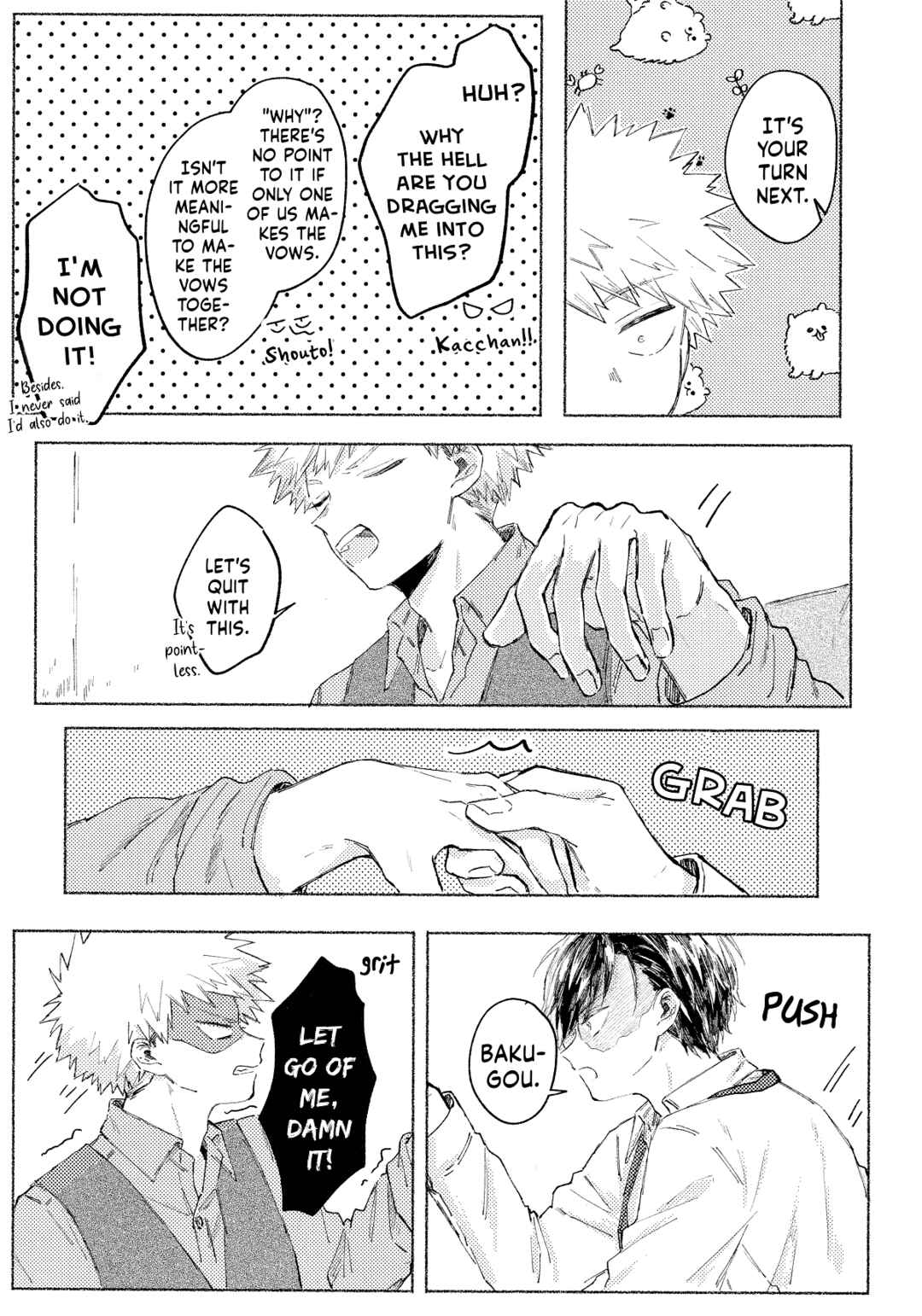 Page 8 Chapter 13 Cheers! - Shouto x Katsuki Marriage Anthology