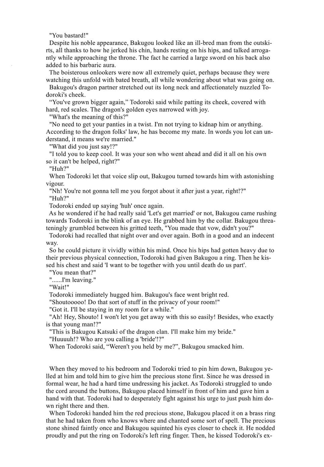 Page 12 Chapter 25 Cheers! - Shouto x Katsuki Marriage Anthology