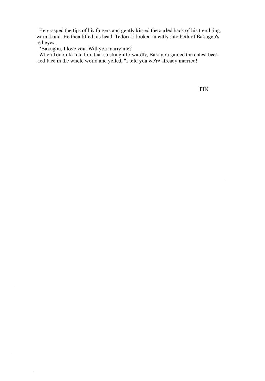 Page 14 Chapter 25 Cheers! - Shouto x Katsuki Marriage Anthology