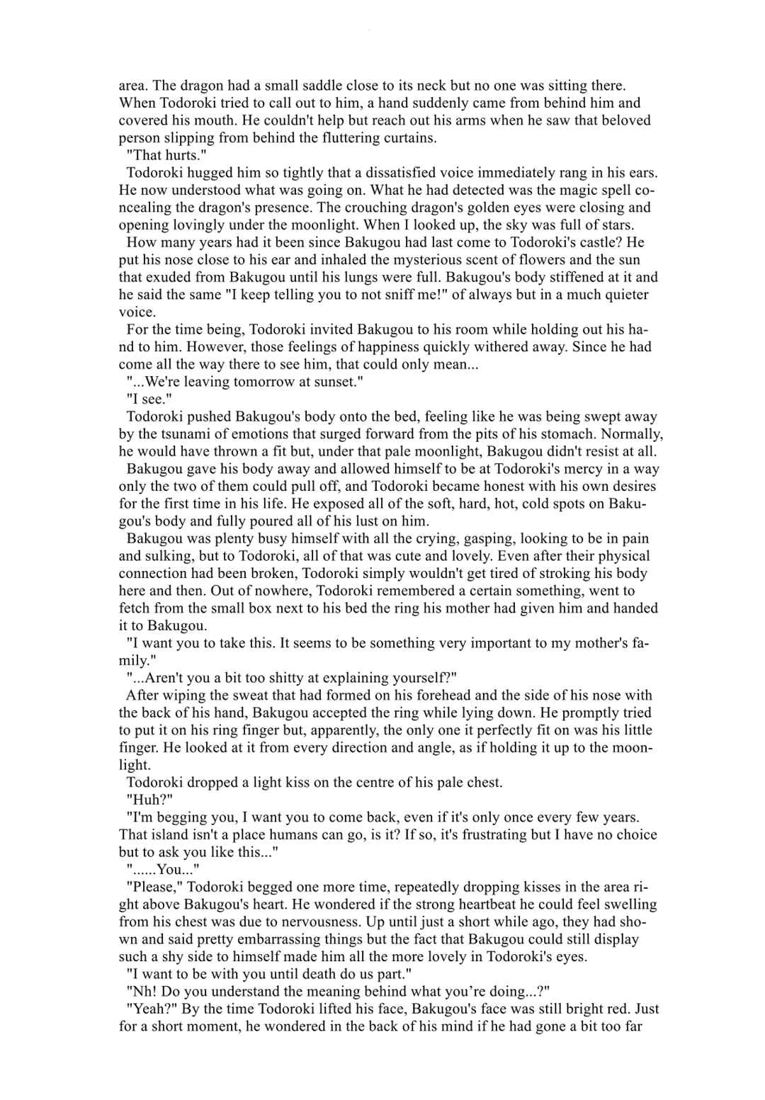 Page 9 Chapter 25 Cheers! - Shouto x Katsuki Marriage Anthology