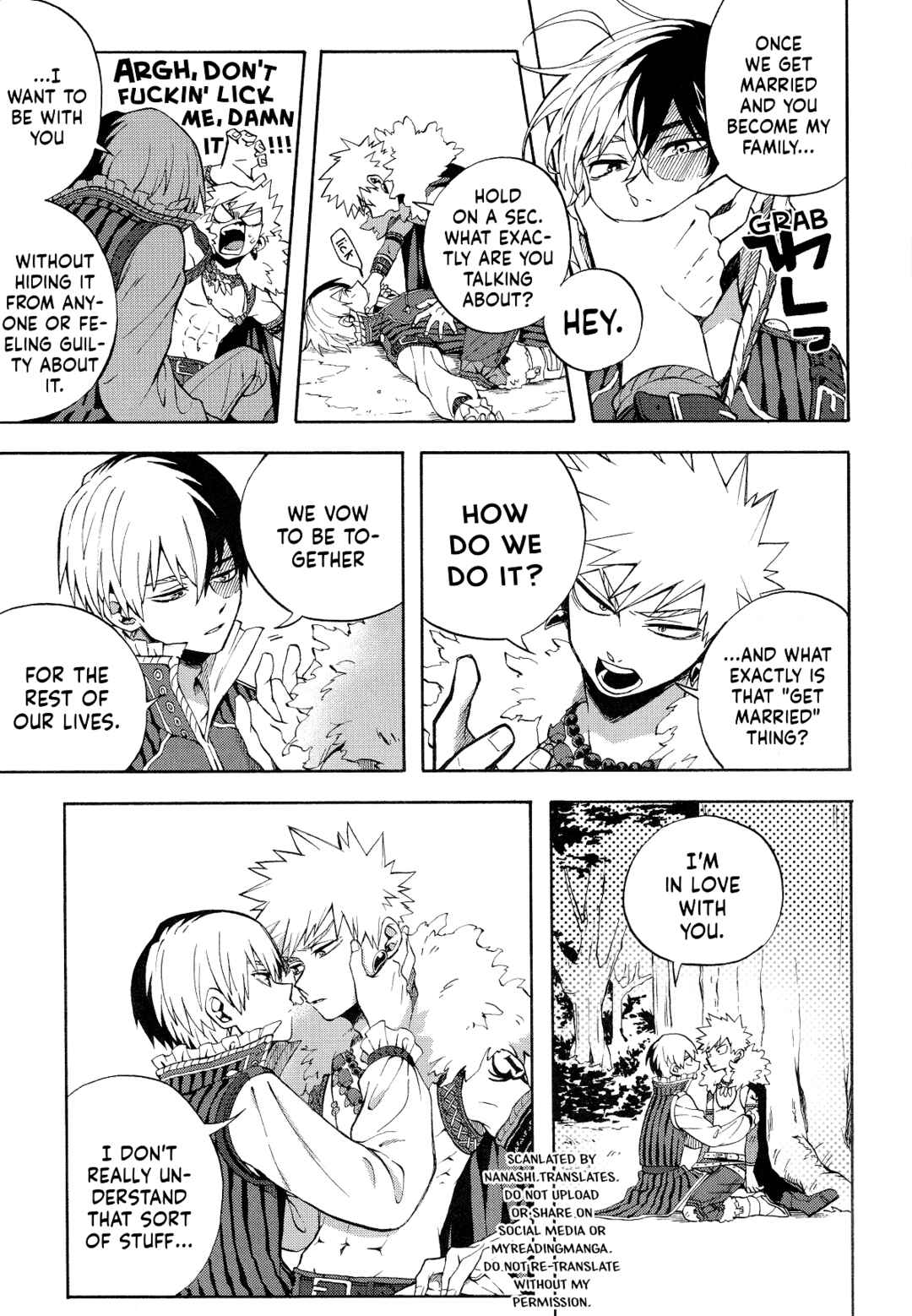 Page 6 Chapter 24 Cheers! - Shouto x Katsuki Marriage Anthology