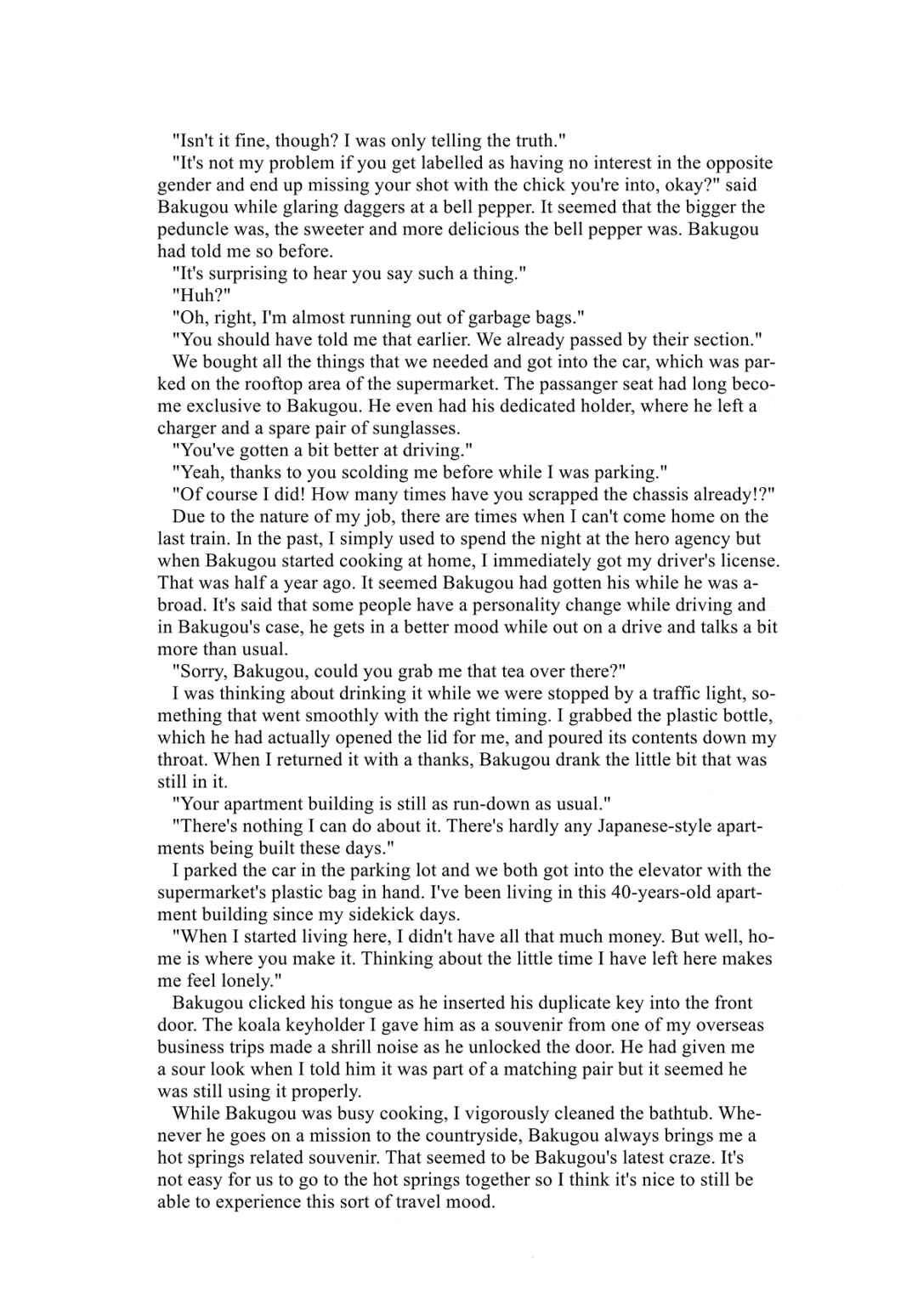 Page 3 Chapter 4 Cheers! - Shouto x Katsuki Marriage Anthology