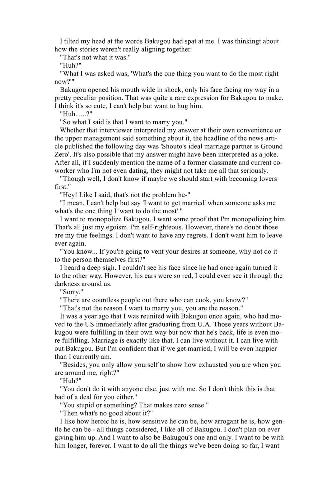 Page 9 Chapter 4 Cheers! - Shouto x Katsuki Marriage Anthology