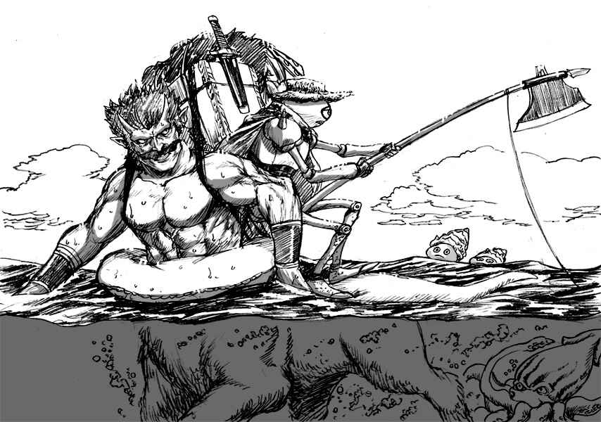Page 49 Chapter 25.4 How I stalked some dude with an exposed nipple and stumbled upon the Zenithian Sword