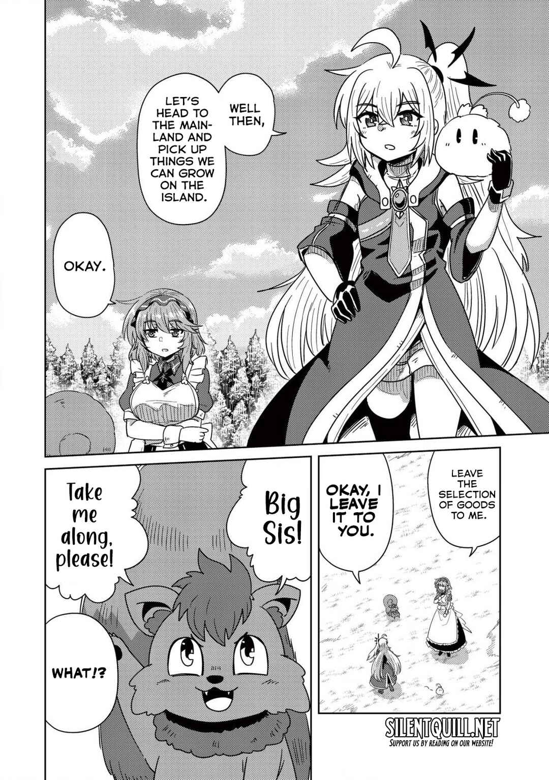 Page 4 Chapter 9 Moto Maou-sama no Nangoku Slow Life - Buka ni Uragirareta no de, Mofumofu-tachi to Tanoshiku Slow Life suru no Ja