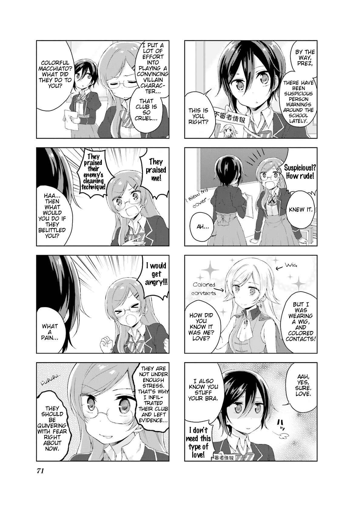 Page 4 Chapter 6 Colorful Macchiato! -Mahou Shoujo wa Tatakawanai.-