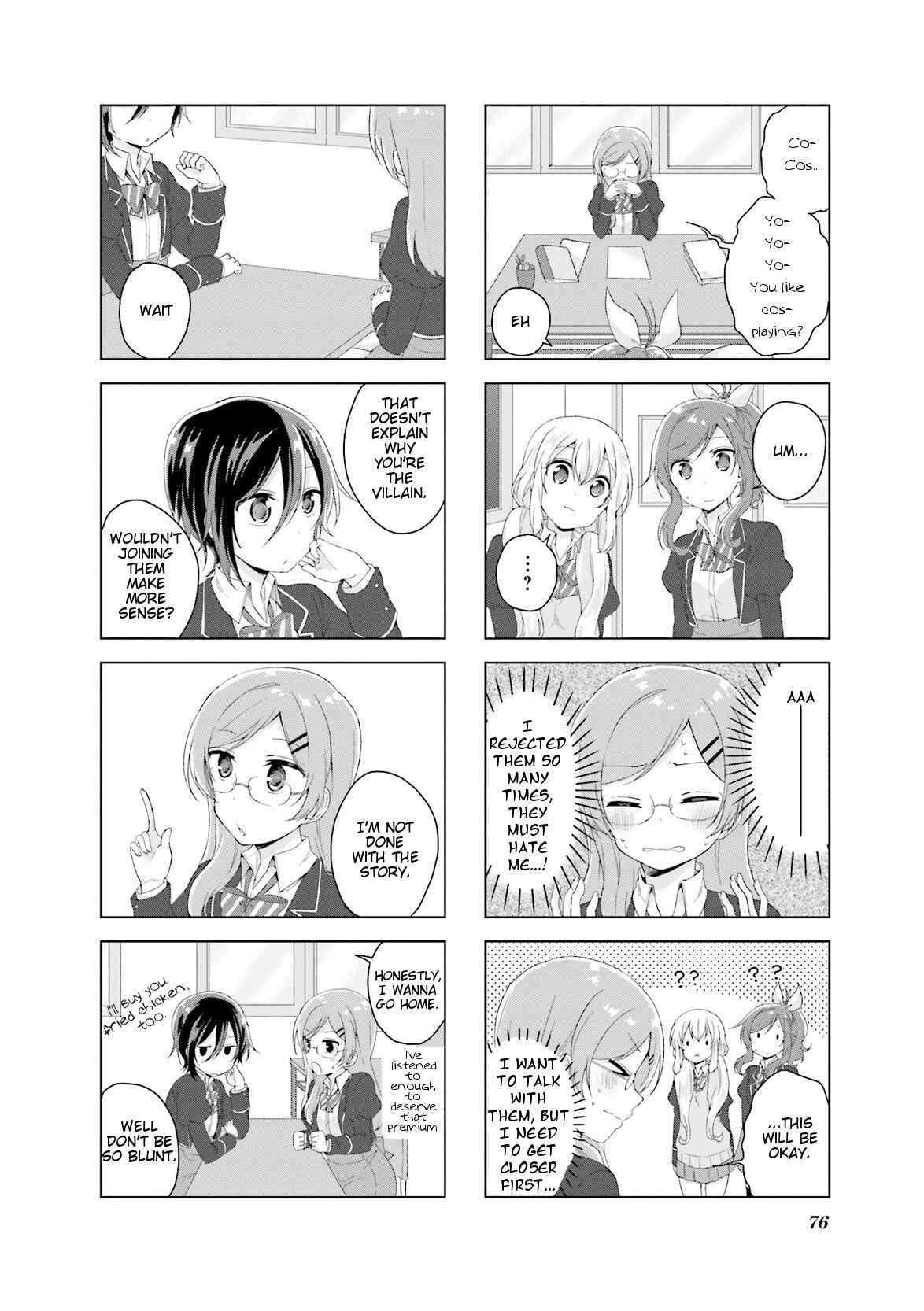 Page 9 Chapter 6 Colorful Macchiato! -Mahou Shoujo wa Tatakawanai.-