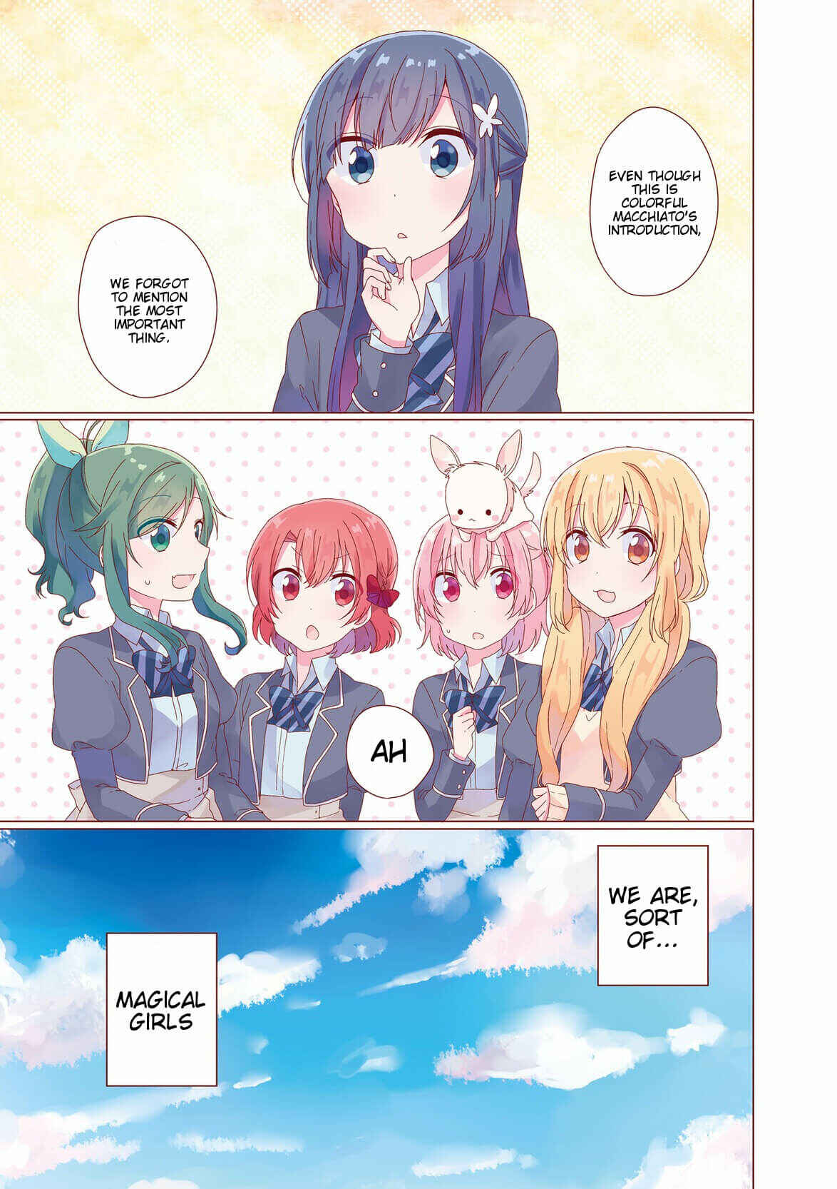 Page 9 Chapter 9.5 Colorful Macchiato! -Mahou Shoujo wa Tatakawanai.-
