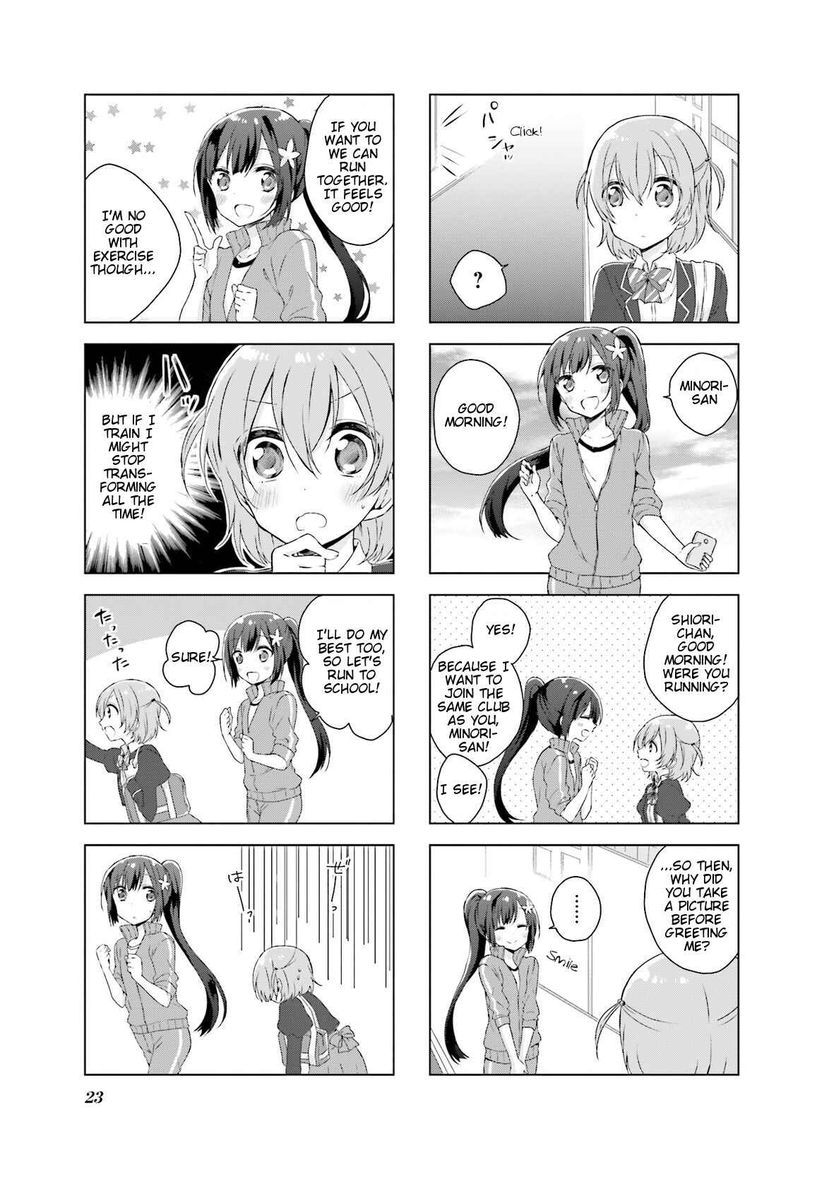 Page 4 Chapter 2 Colorful Macchiato! -Mahou Shoujo wa Tatakawanai.-