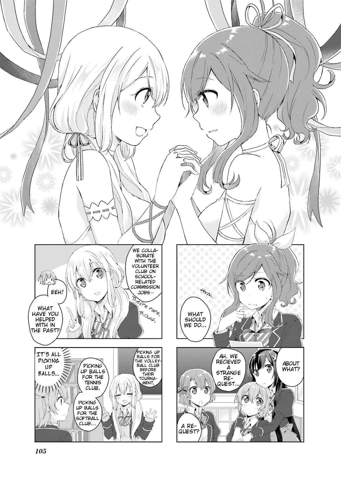 Page 1 Chapter 9 Colorful Macchiato! -Mahou Shoujo wa Tatakawanai.-
