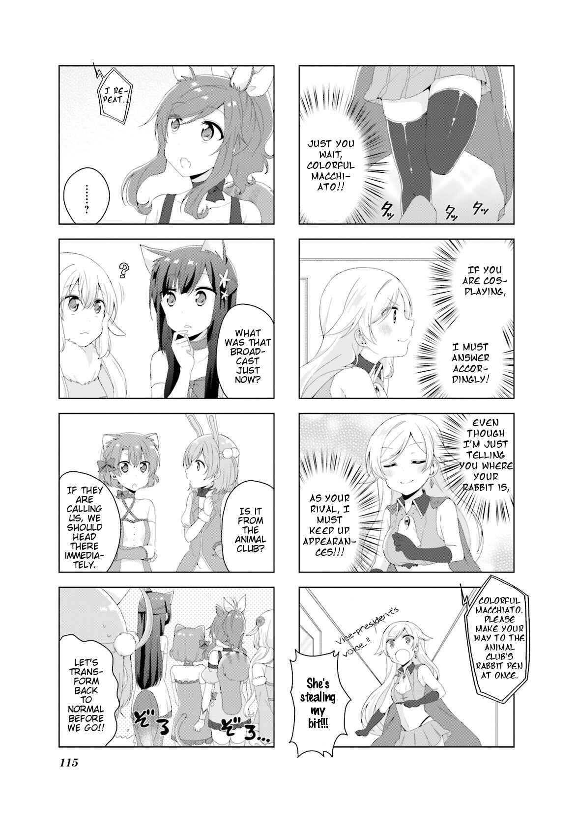 Page 11 Chapter 9 Colorful Macchiato! -Mahou Shoujo wa Tatakawanai.-
