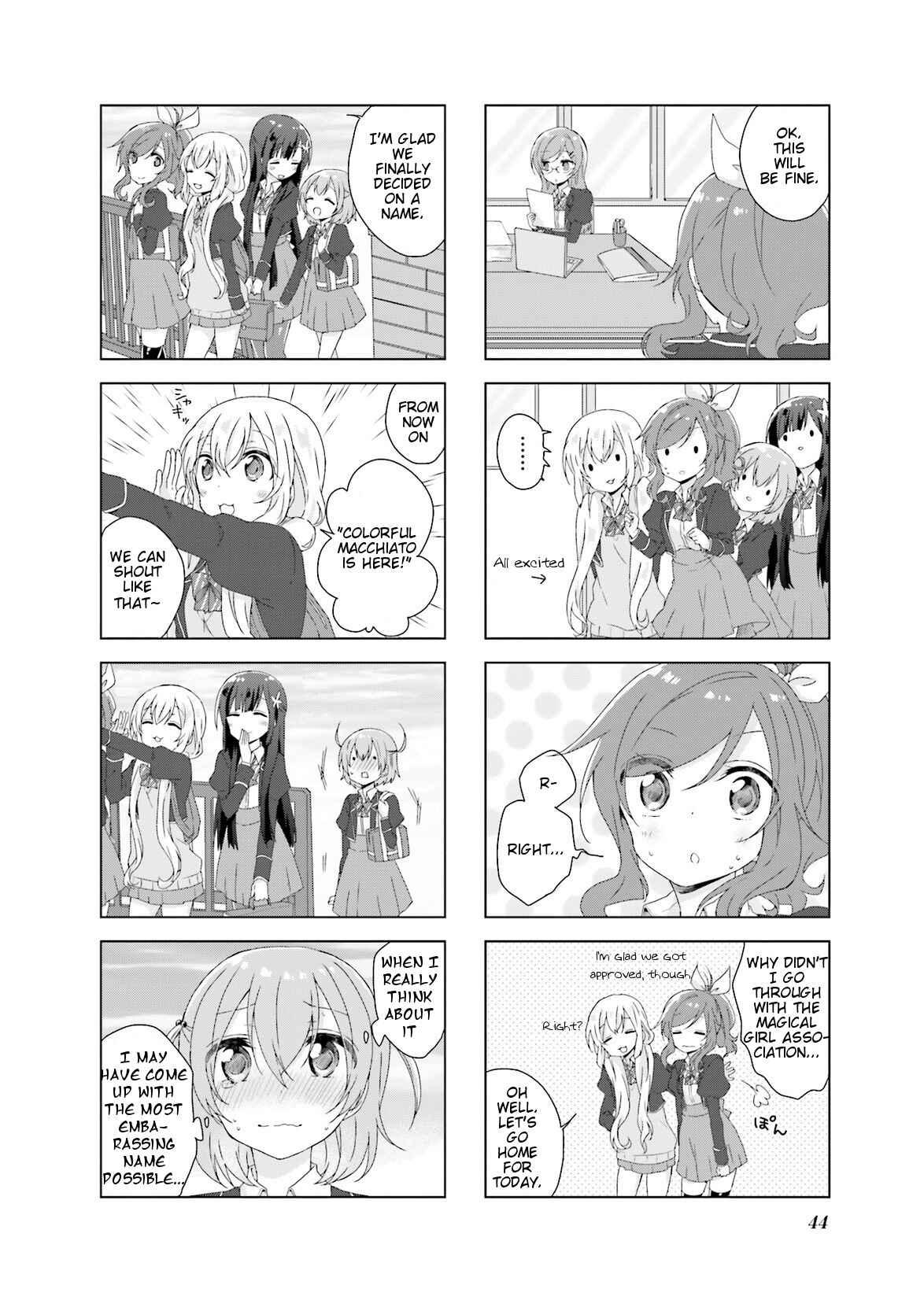 Page 13 Chapter 3 Colorful Macchiato! -Mahou Shoujo wa Tatakawanai.-