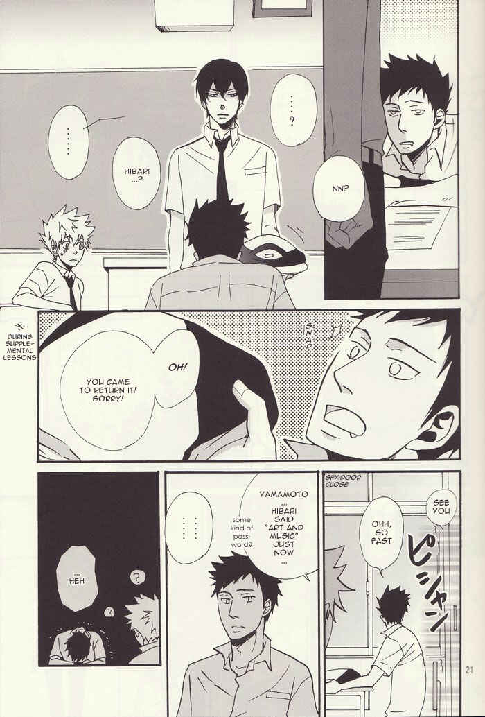 Page 21 Chapter Unknown_cf80 Katekyo Hitman Reborn! - Hinemosu Kimi ni Ubawareru (Doujinshi)