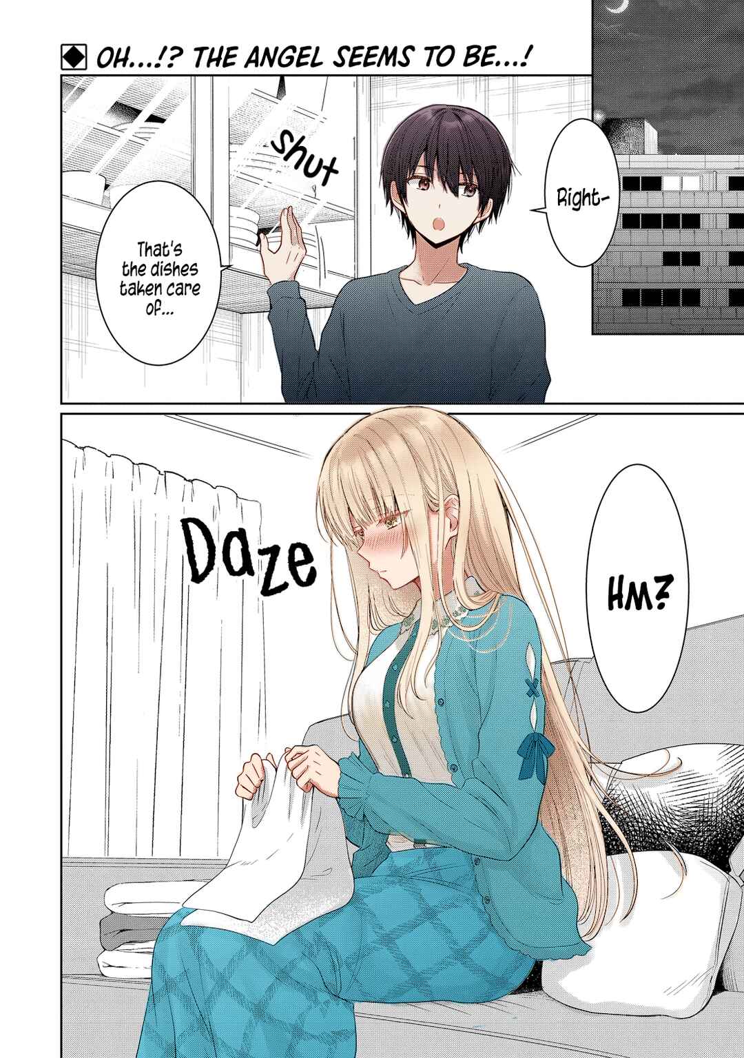 Page 2 Chapter 17.1 Otonari no Tenshi-sama ni Itsu no Ma ni ka Dame Ningen ni Sareteita Ken (Fan Colored)