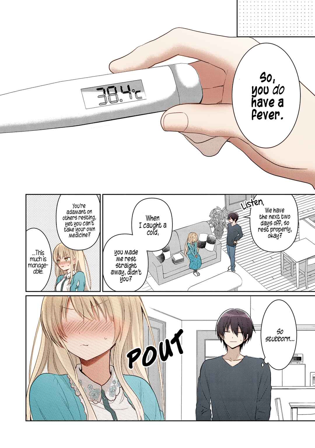 Page 4 Chapter 17.1 Otonari no Tenshi-sama ni Itsu no Ma ni ka Dame Ningen ni Sareteita Ken (Fan Colored)