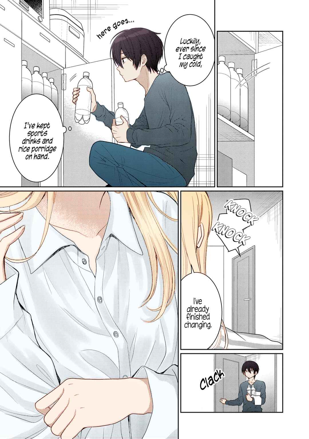 Page 9 Chapter 17.1 Otonari no Tenshi-sama ni Itsu no Ma ni ka Dame Ningen ni Sareteita Ken (Fan Colored)