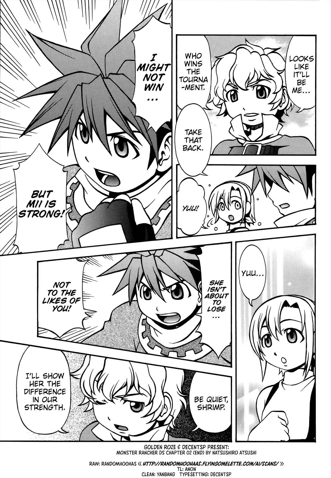 Page 3 Chapter 2 Monster Rancher DS