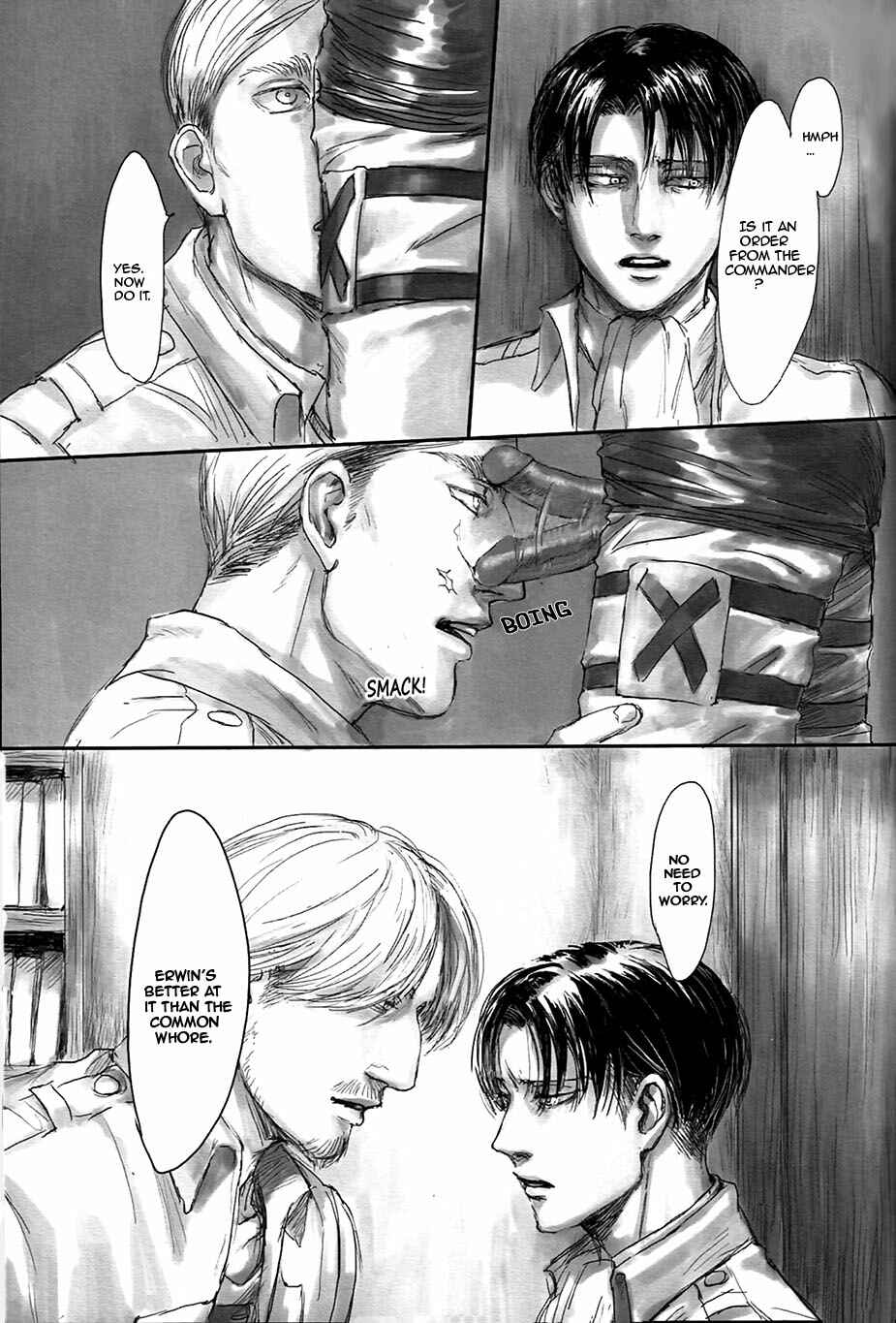 Page 4 Chapter Unknown_867a Shingeki no Kyojin - Hands on Me (Doujinshi)