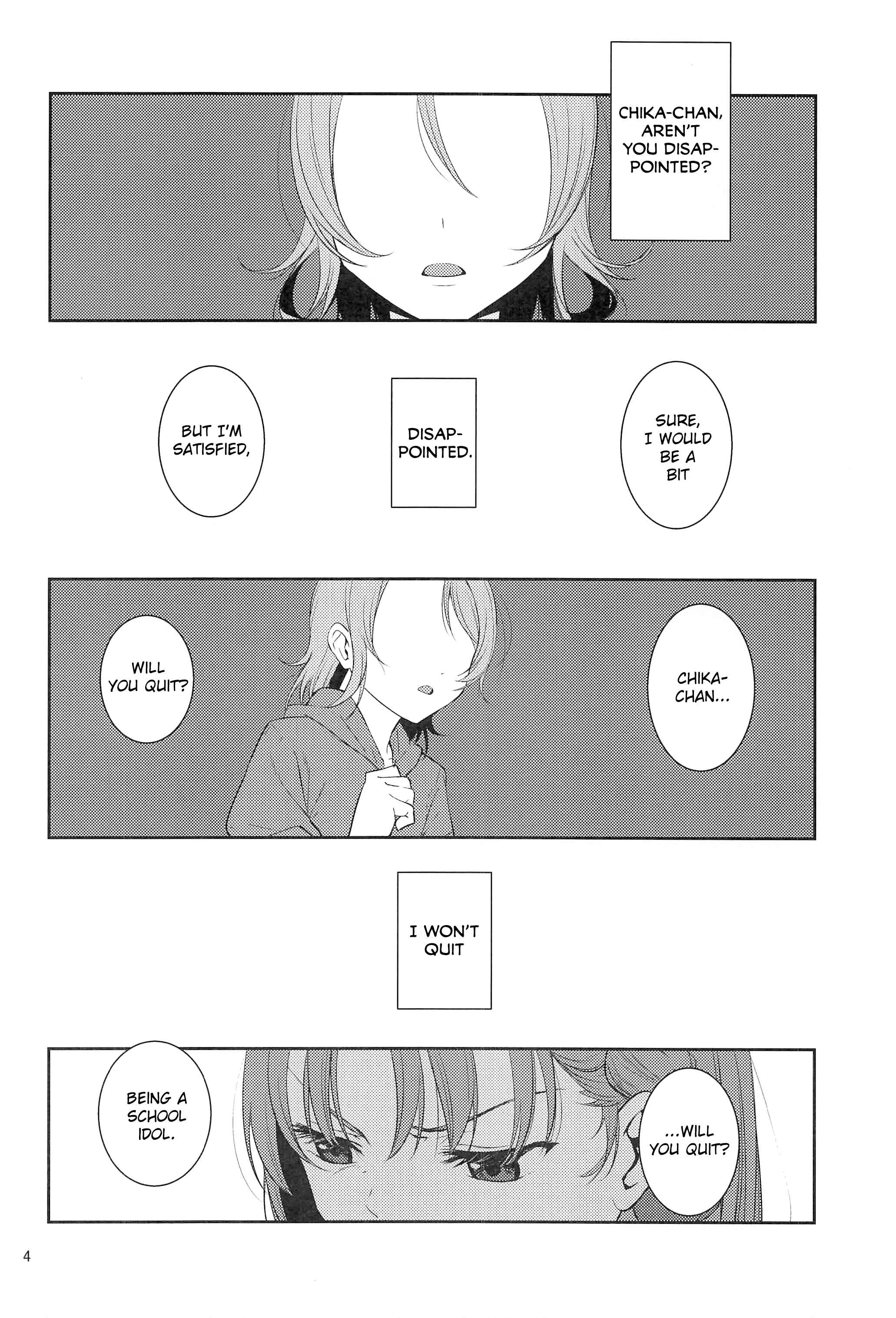 Page 3 Chapter Unknown_5f2a Love Live! Sunshine!! - Namida ga Zero ni Naru made (Doujinshi)