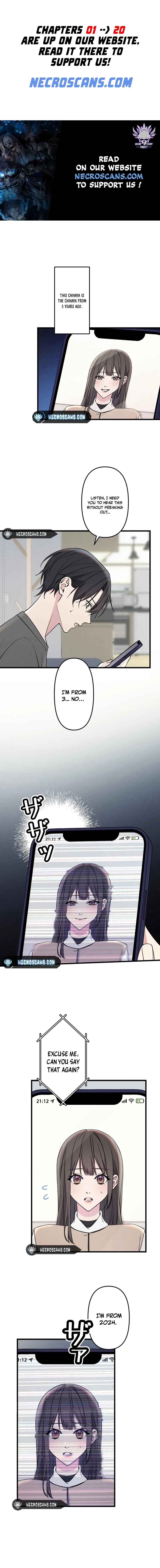 Page 1 Chapter 6 Re:Connect - A Matching App Where Time Crosses