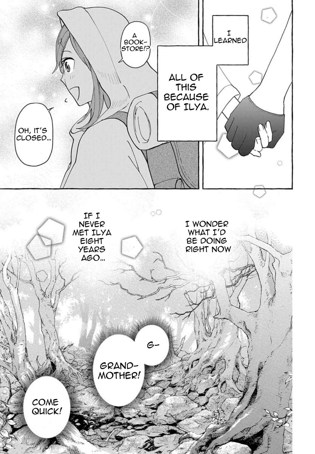 Page 13 Chapter 5 Usotsuki Majo to Haiiro no Niji
