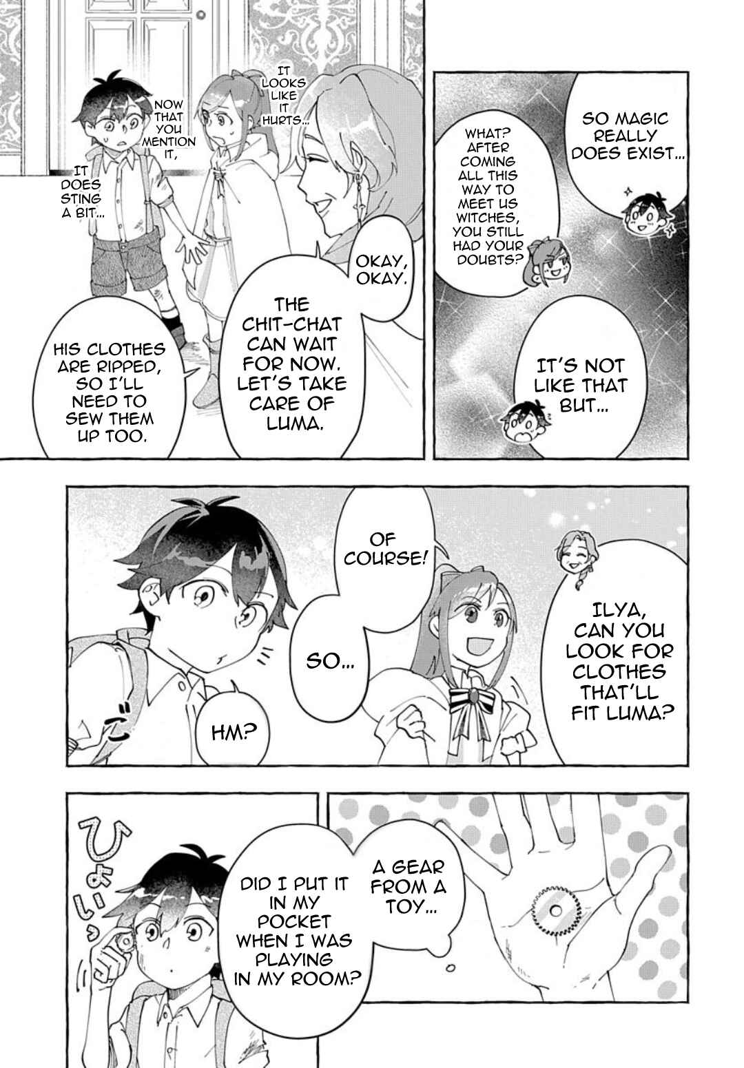 Page 9 Chapter 2 Usotsuki Majo to Haiiro no Niji