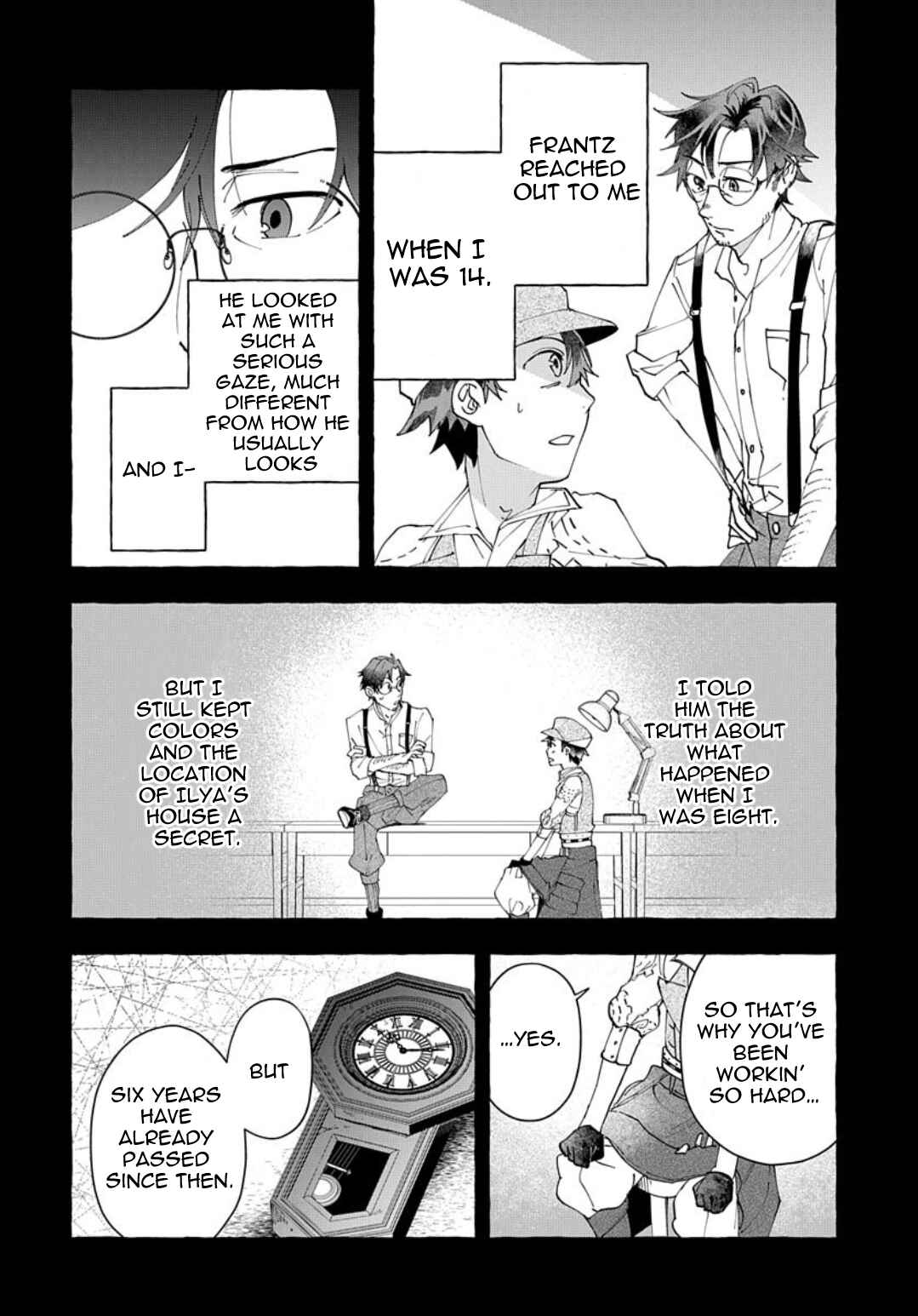 Page 16 Chapter 3 Usotsuki Majo to Haiiro no Niji
