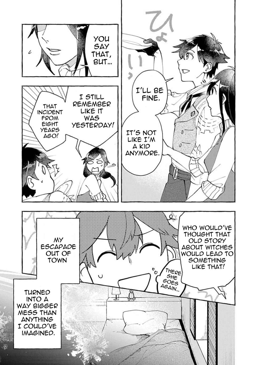 Page 7 Chapter 3 Usotsuki Majo to Haiiro no Niji