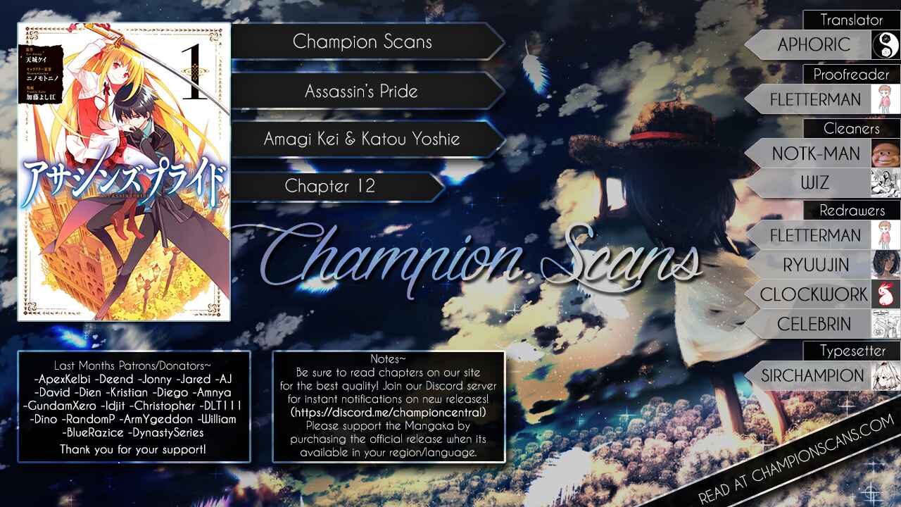Page 1 Chapter 12 Assassins Pride