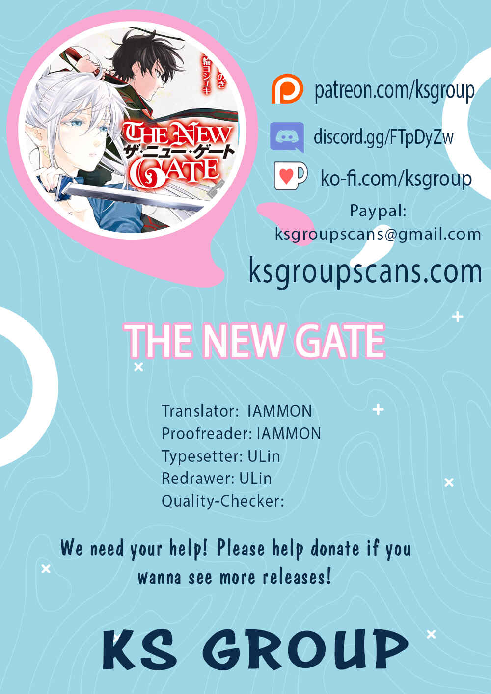 Page 1 Chapter 93 The New Gate
