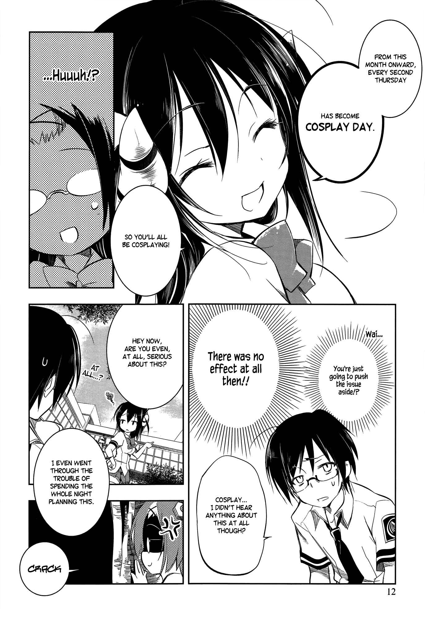 Page 12 Chapter 6 Ikebukuro Hatsu, Zensekai Yuki!