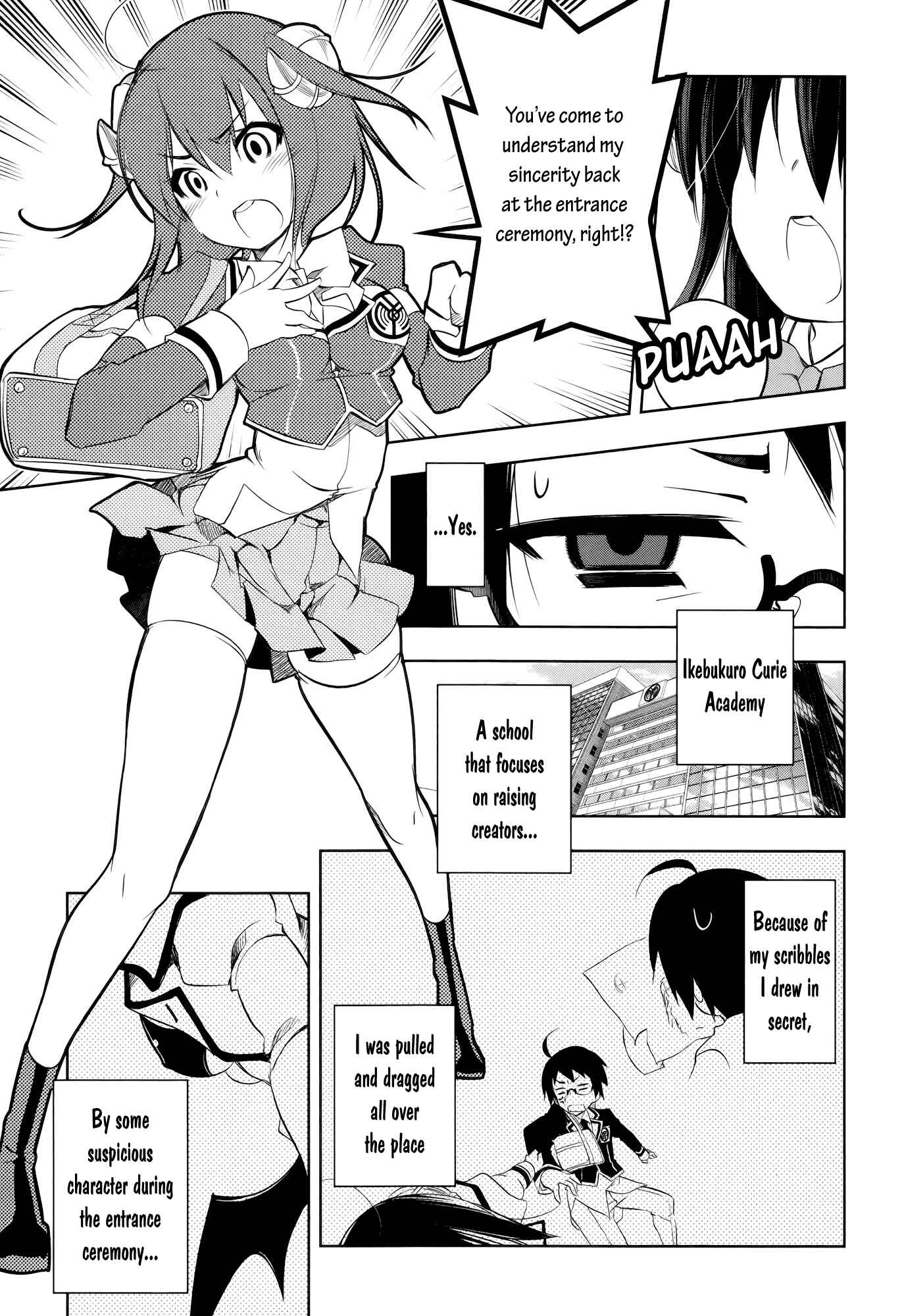 Page 4 Chapter 2 Ikebukuro Hatsu, Zensekai Yuki!